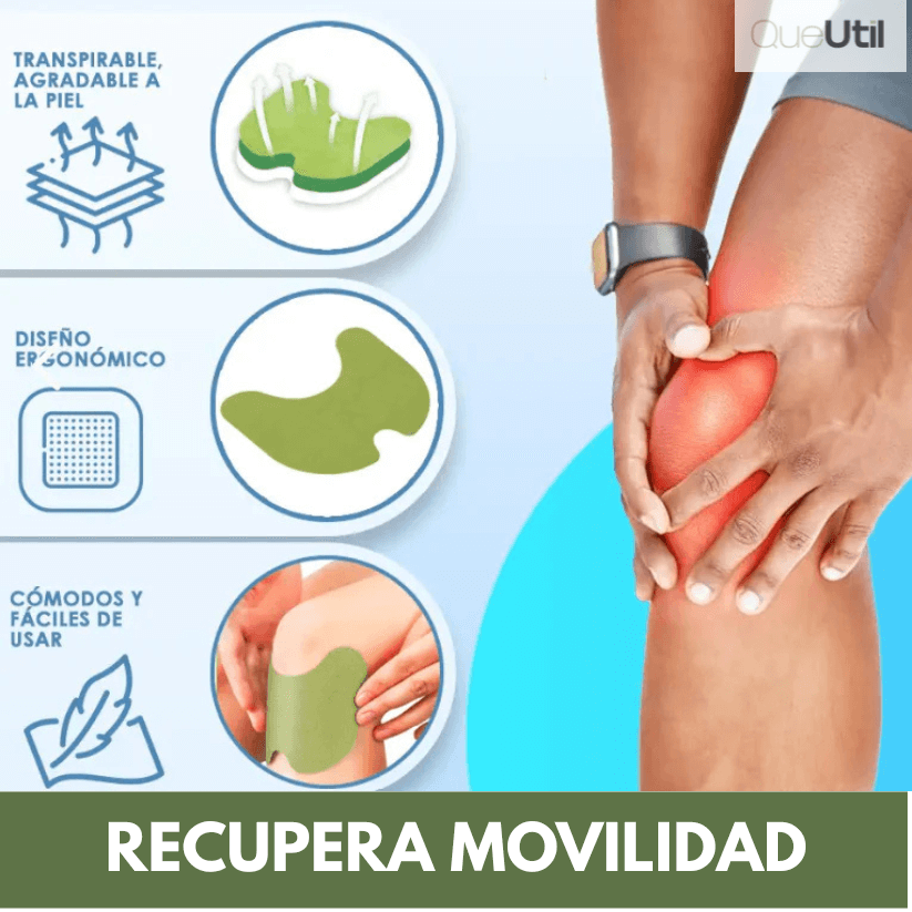 Pack Ahorro: 5 Cajas de Parches para Dolor de Rodilla (50 Unidades)