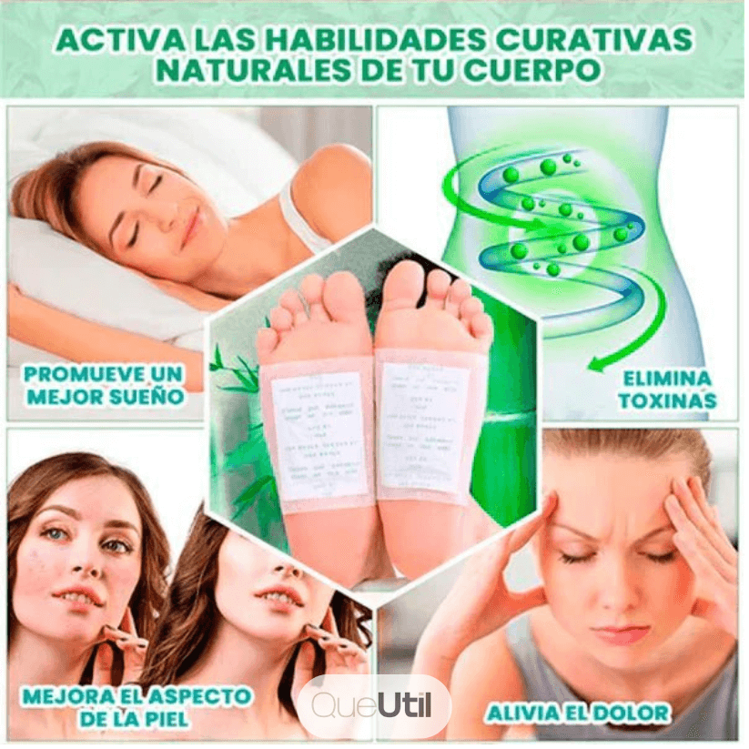 Pack Ahorro: 5 Cajas de Parches Desintoxicantes Kinokis (50 Unidades)
