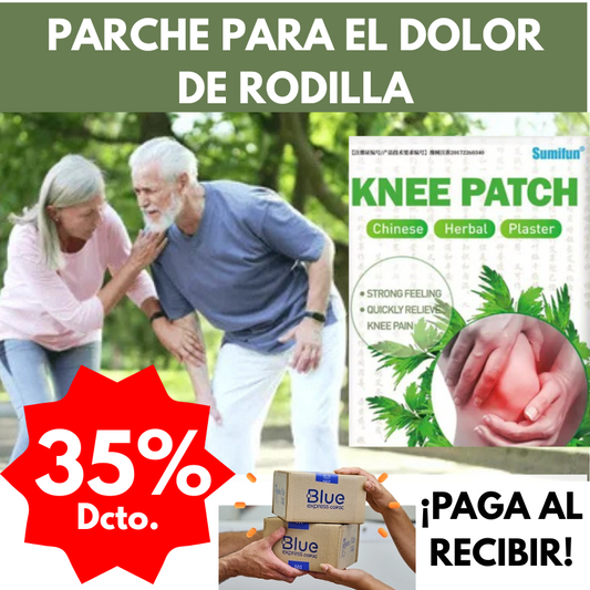 Pack Ahorro: 6 Cajas de Parches para Dolor de Rodilla (60 Unidades)