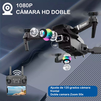 DRONE E88 CON CAMARA FULL HD