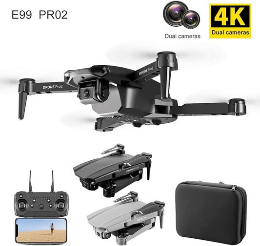 DRON E99 PRO2 CON DOBLE CÁMARA AJUSTABLE